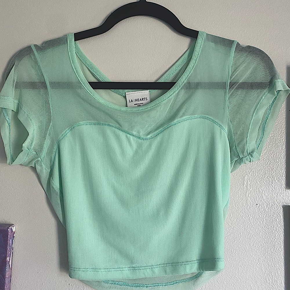 Light as a feather crop top